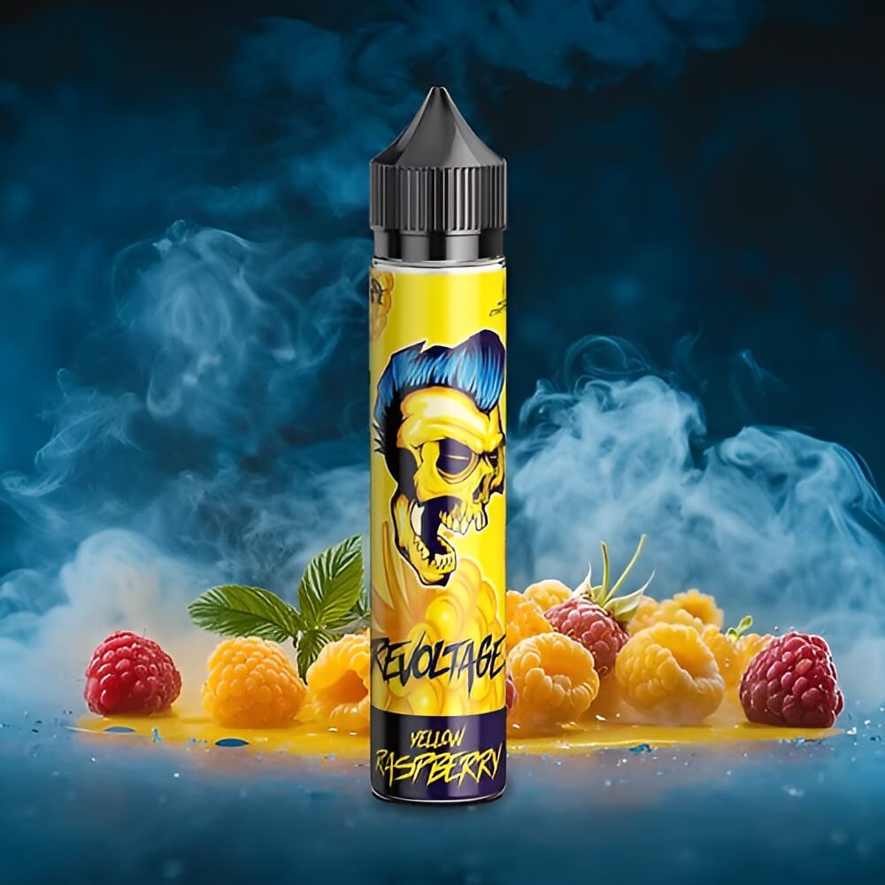 Yellow Raspberry 15ml for 75ml by Revoltage Banner