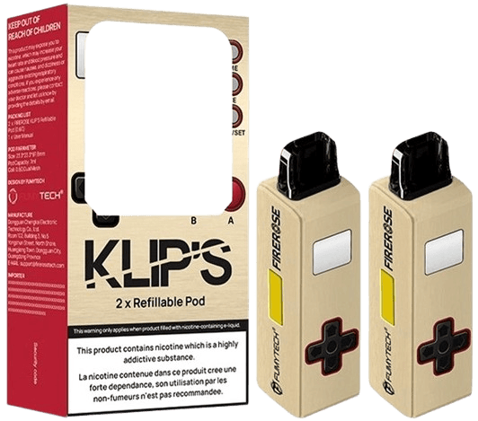 Klip’s Game & Watch Dual Mesh Pod Cartridges 7ml 0.6Ω Banner