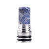 Blue Whisper Resin MTL Drip Tip 510 by Fumytech