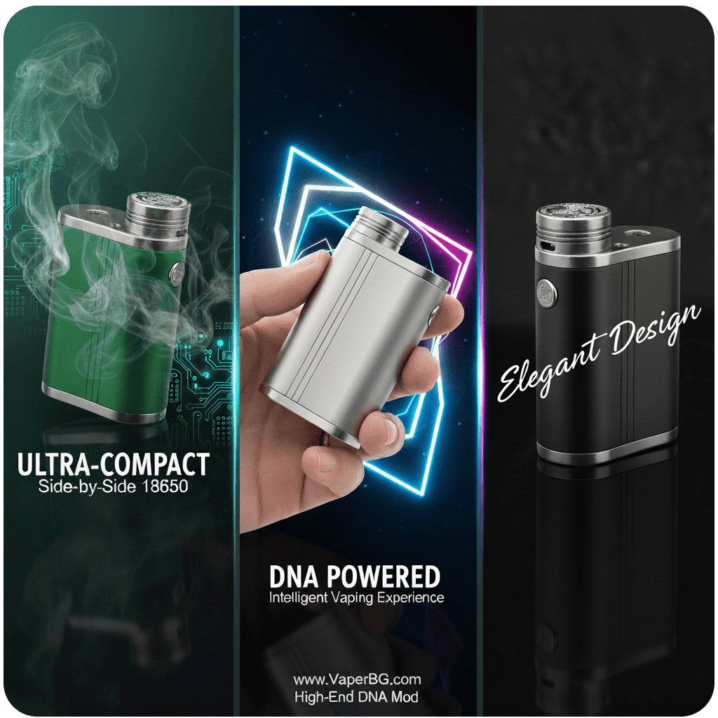 Cthulhu Sentinel DNA 60C SBS Box Mod 18650 Silver | VaperBG.com