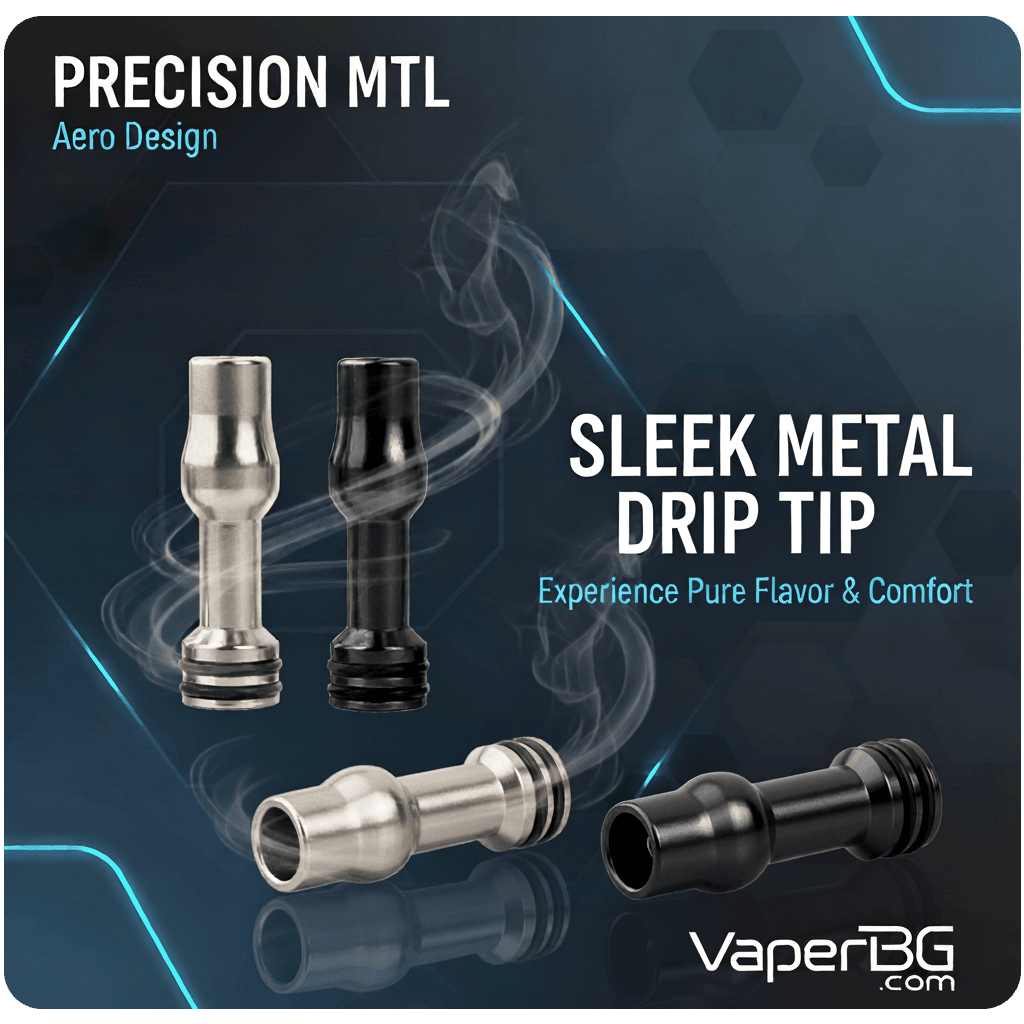 Fumytech Precision Aero MTL Metal Drip Tip Banner1