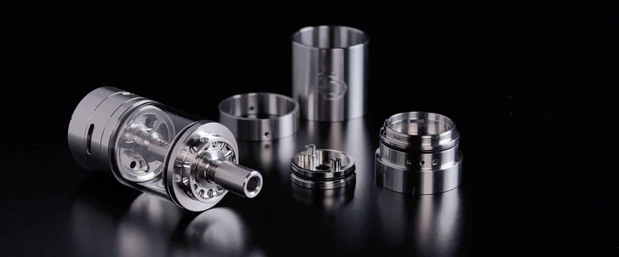 GD Mods MD-01 RTA 5.5ml 23mm Silver Banner2