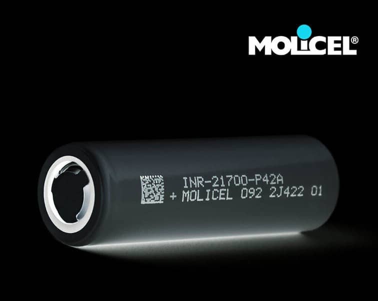 Molicel P42A 21700 45A 4200mAh Banner