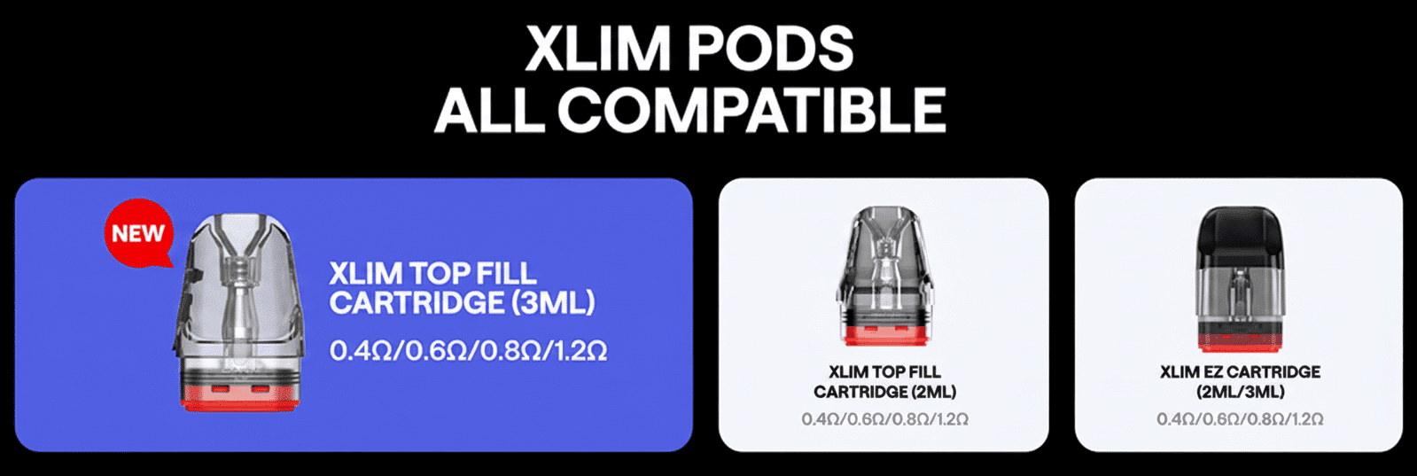 OXVA XLim Go 2 1500mAh 3ml Pod Vape Kit Banner4