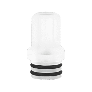Short Tide 510 MTL Drip Tip Transparent White by ReeWape