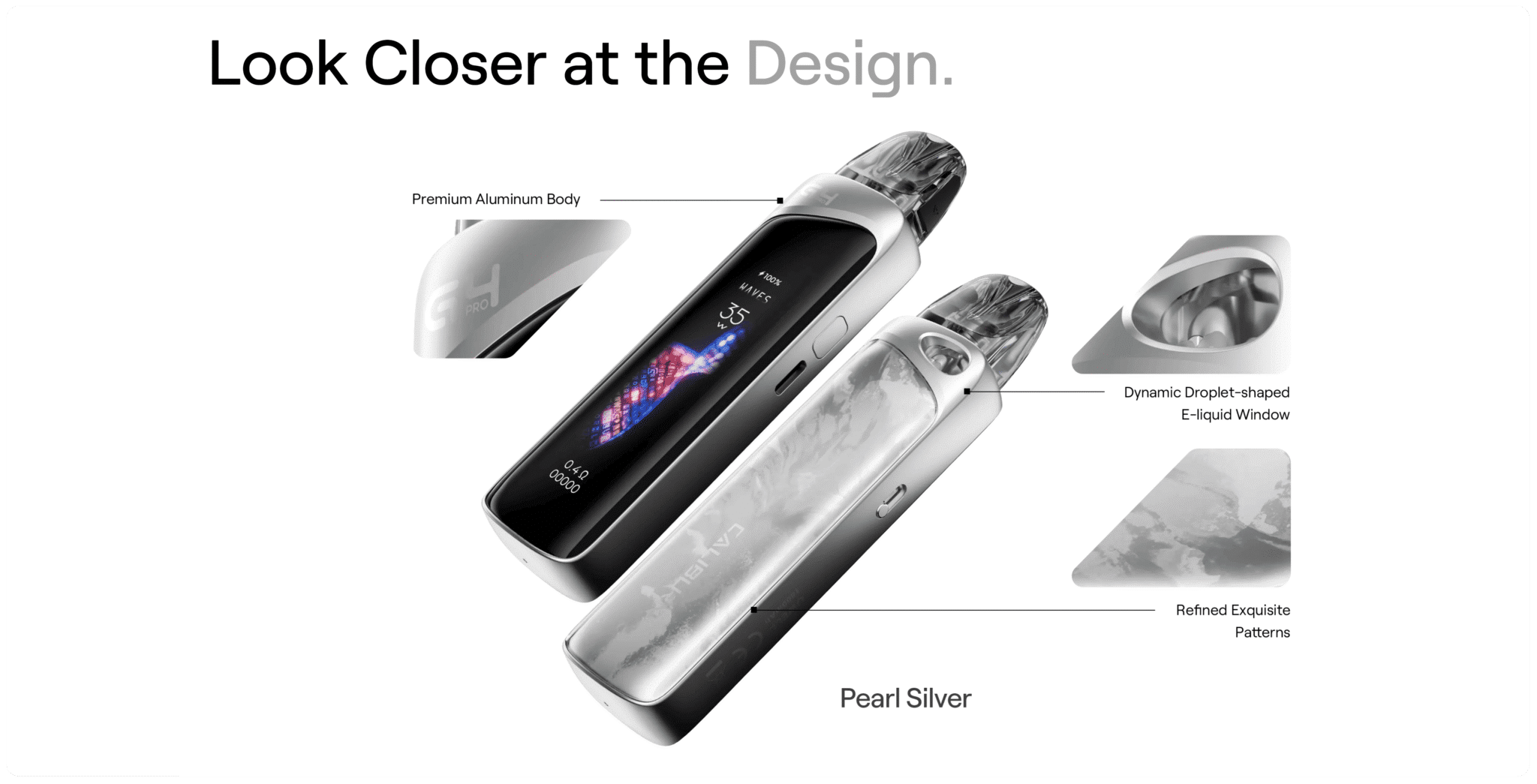 Uwell Caliburn G4 Pro Pod Kit 3ml 35W 1800mAh Banner4