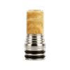 Yellow Whisper Resin MTL Drip Tip 510 by Fumytech