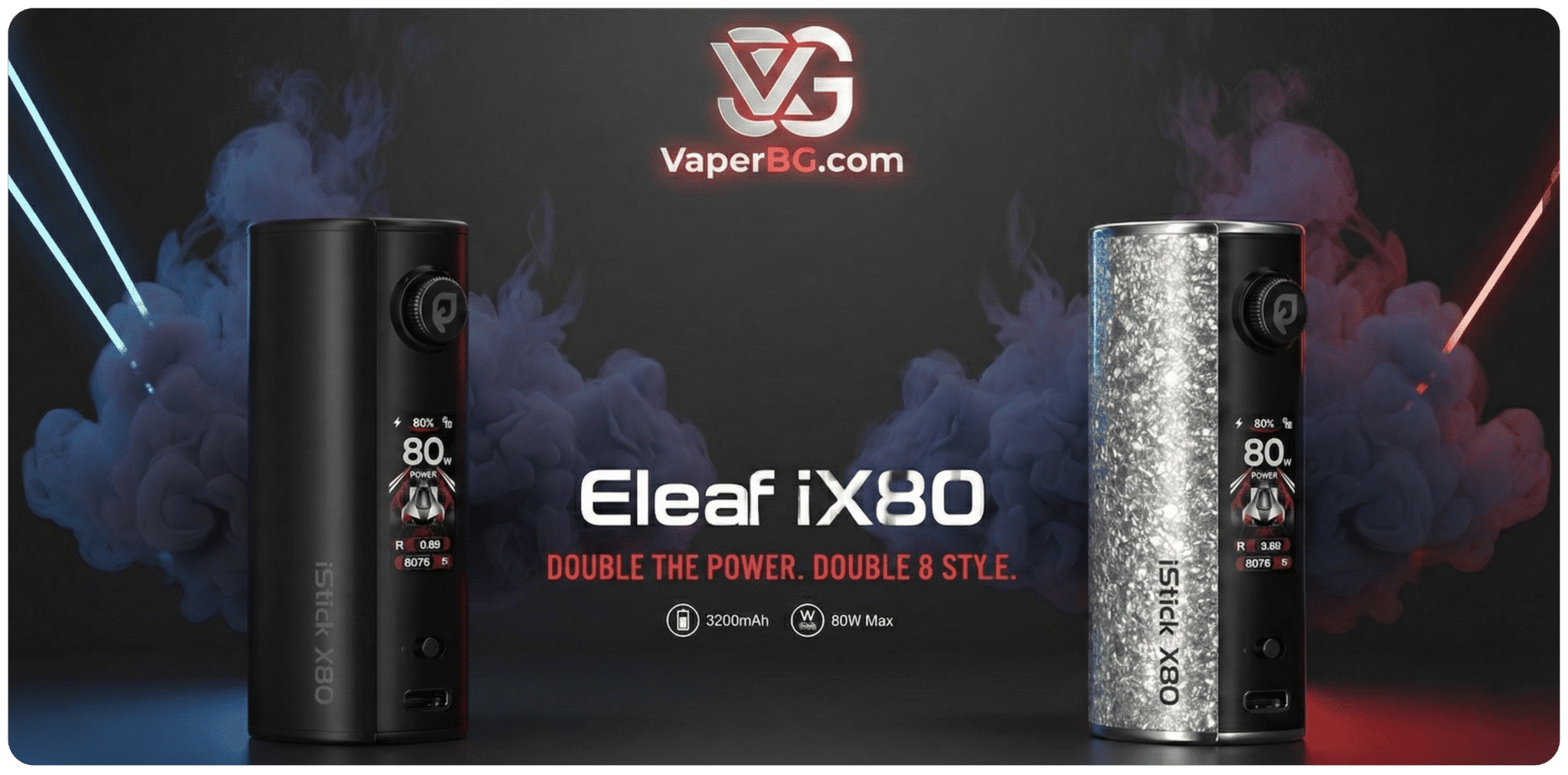Eleaf iStick X80 Box Mod 3200mAh Banner1
