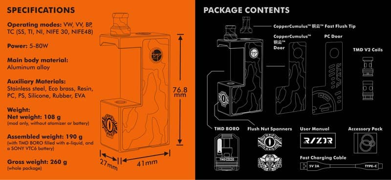 BP Mods Razor AIO 80W Luxury Edition 18650 Banner2