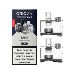 LVE Empty Coil Pod Cartridge 4.5ml Transparent for Orion II Pro