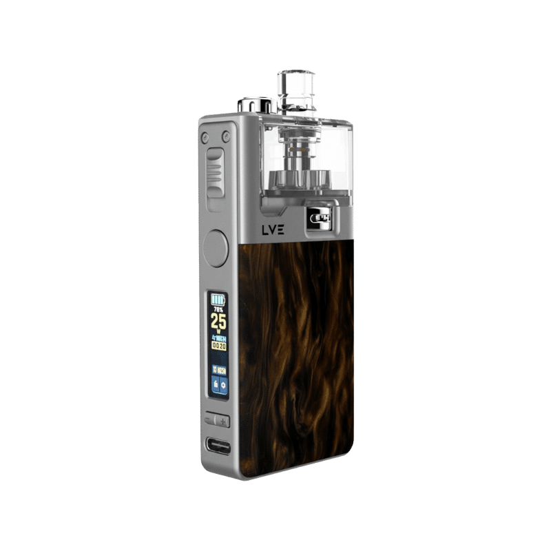 LVE Orion II PRO+RBA 4.5ml 1900mAh Silver Bourbon Swirl