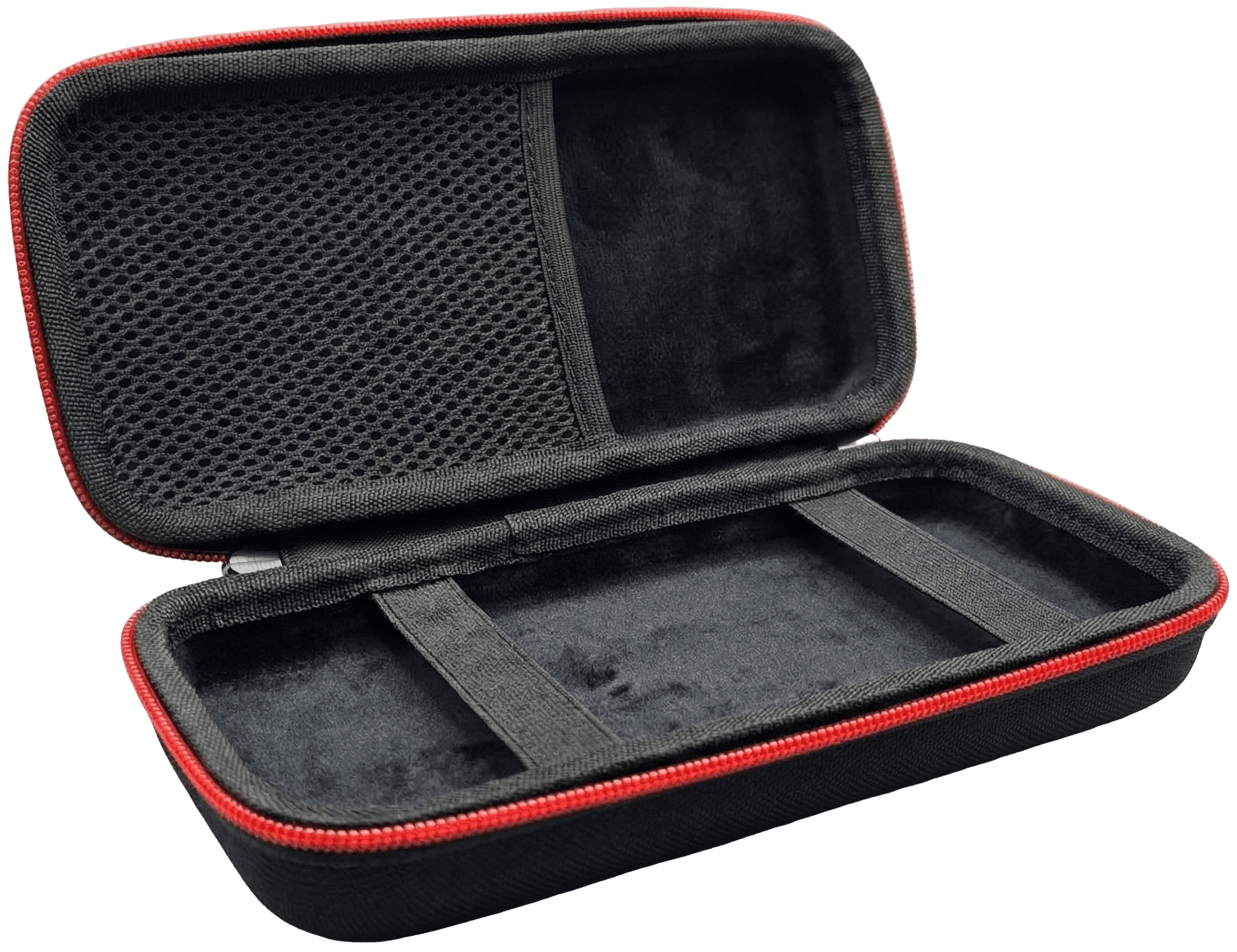 DIY Velvet Carry Vape Bag Black & Red Banner2