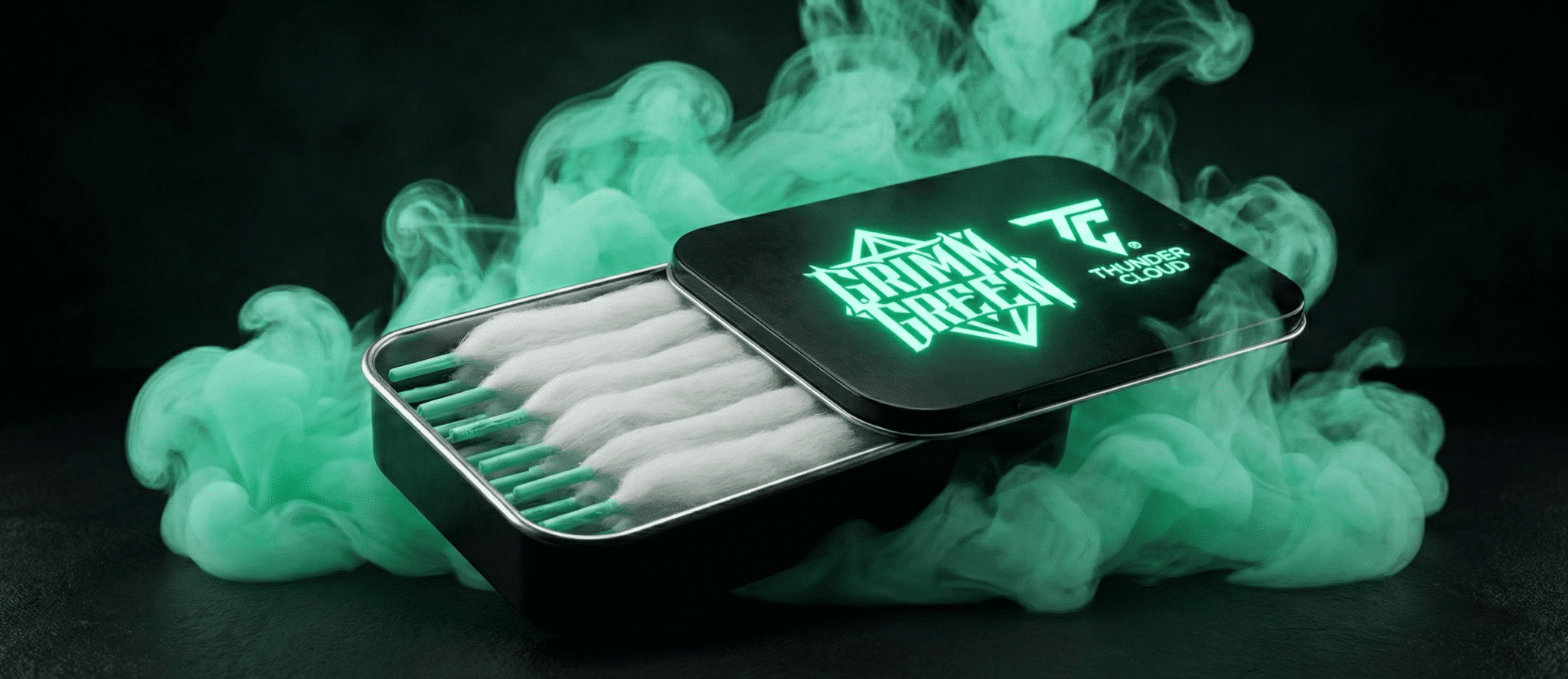 Recoil Dual Head Cotton Laces 20pcs by Thunder Cloud & Grimm Green Banner1