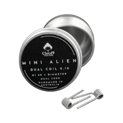Cloud 9 Mini Alien NI80 Handmade Dual Coils Ø3.0 0.18Ω 2pcs