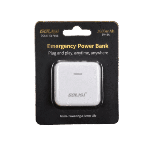 Golisi E1 PLUS Emergency Power Bank 1600mAh White