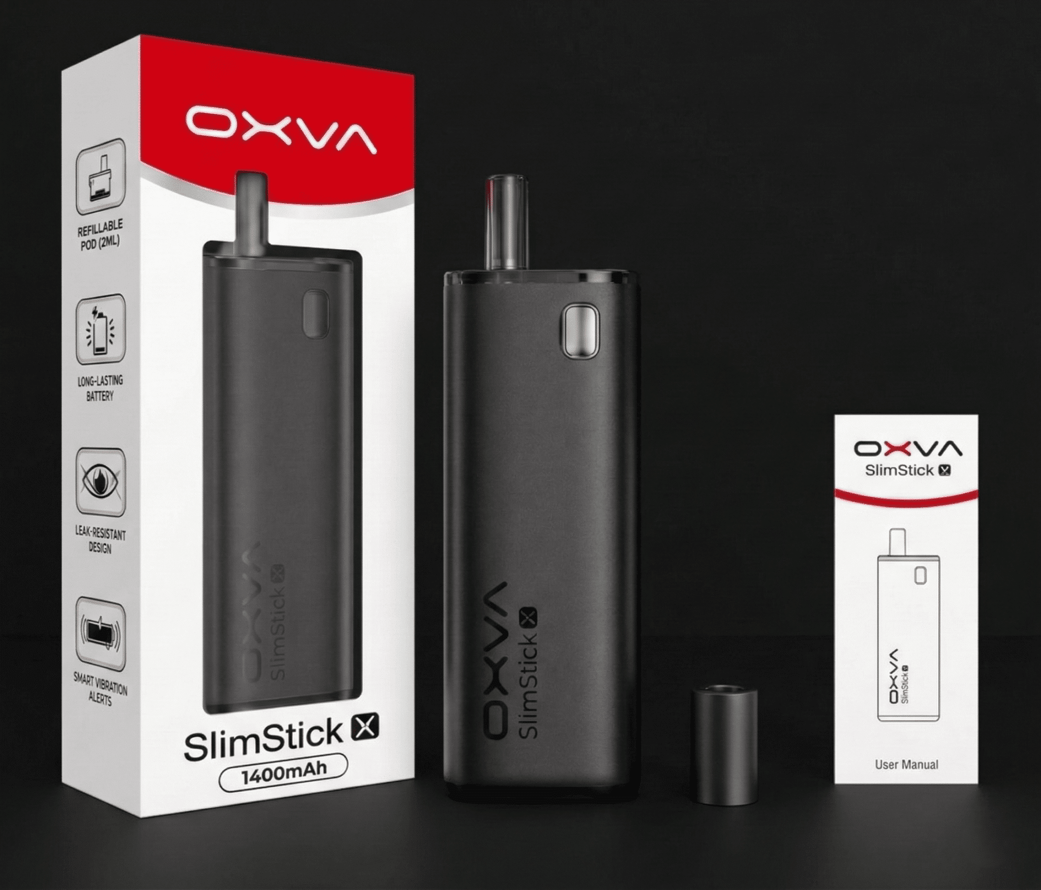 OXVA SlimStick X Vape Pod Kit 1400mAh 2ml Banner4