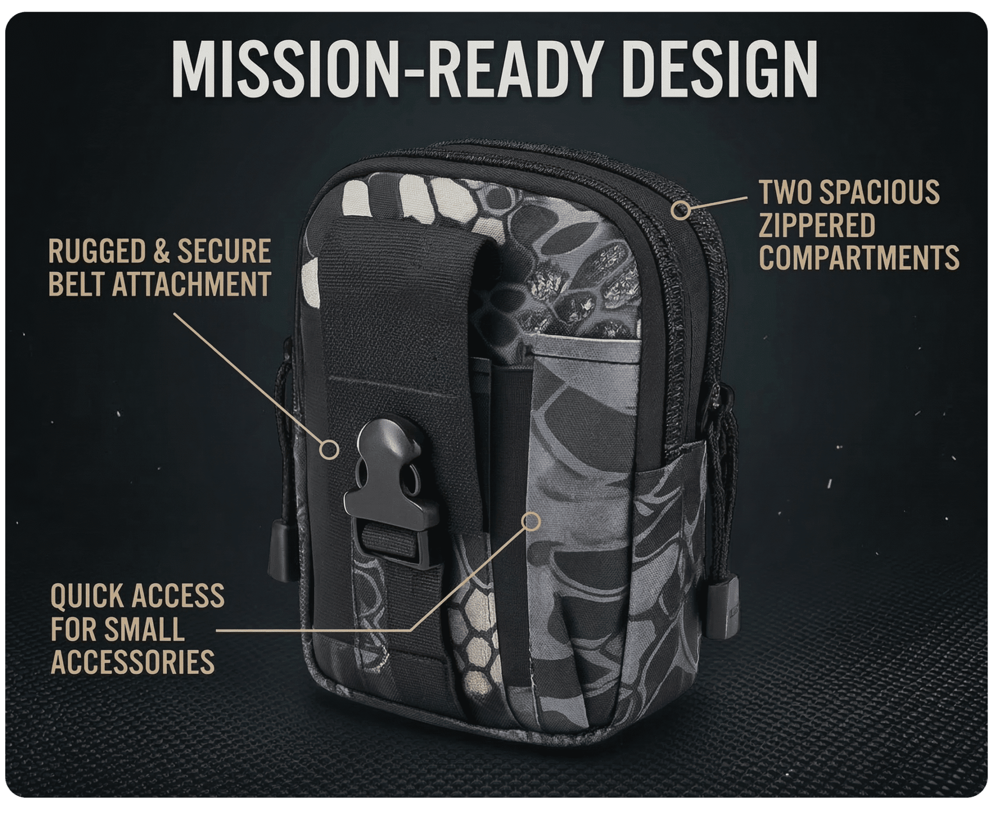 Special Army Style Vape Carry Belt Bag Banner2
