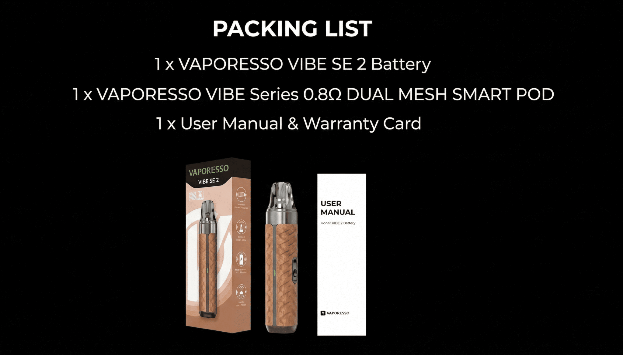 Vaporesso Vibe SE 2 Vape Pod Kit 4.5ml 1400mAh Banner6