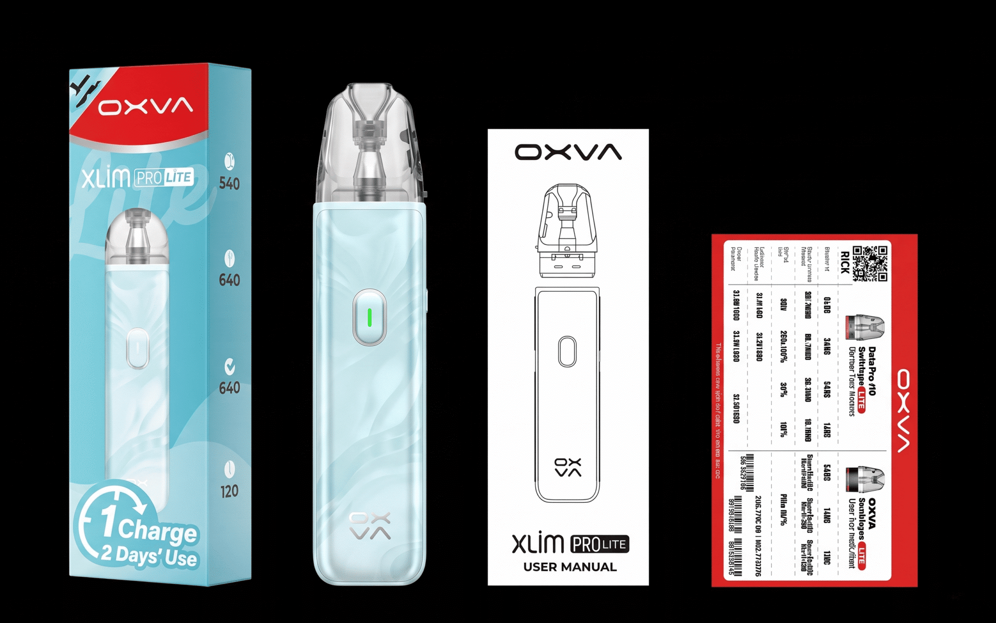 OXVA Xlim Go Lite Pod Kit 3ml 1000mAh Banner4