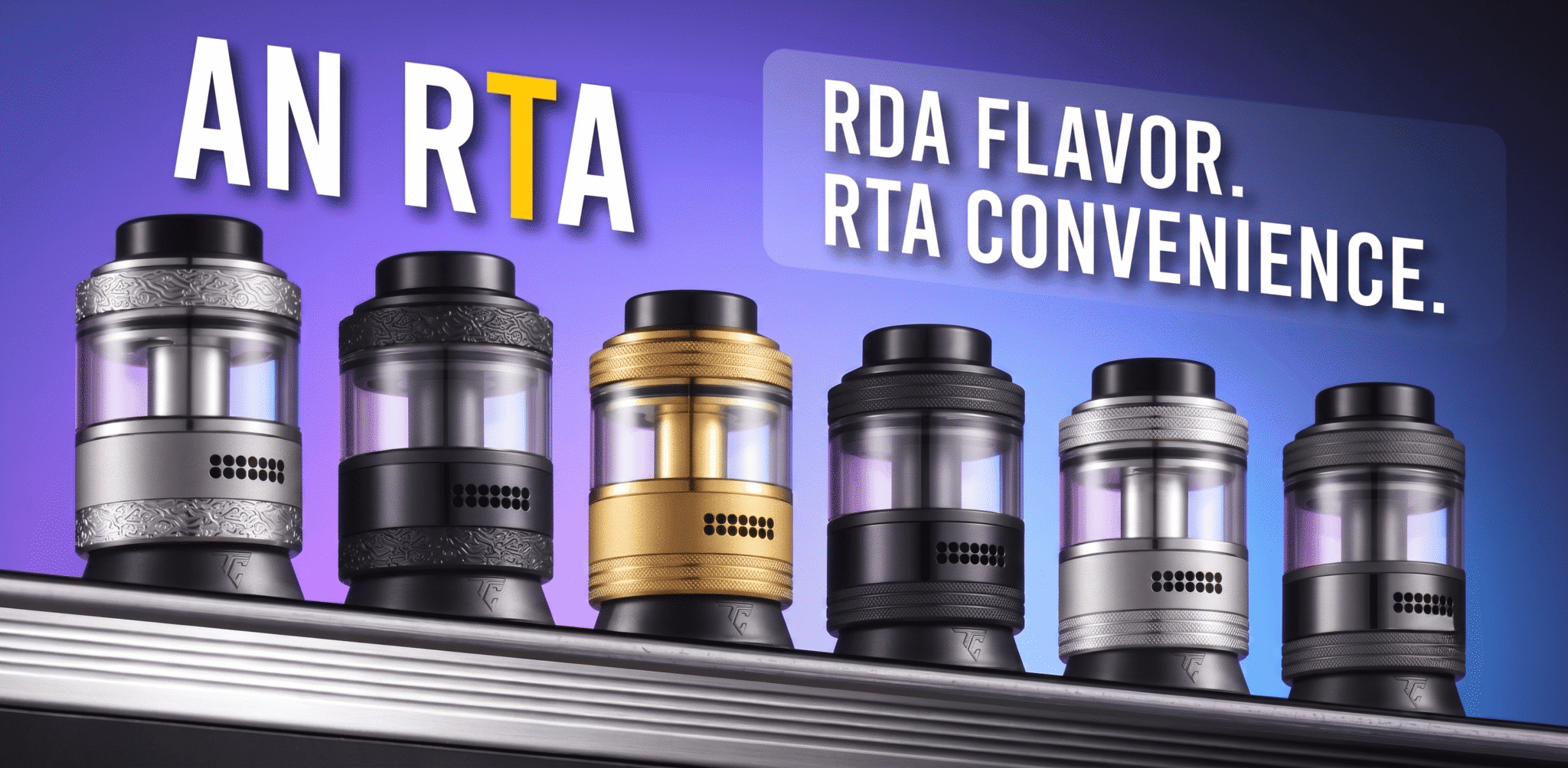 AN RTA 25mm 3.5 4.5ml by Thunder Cloud x Coilturd Banner1
