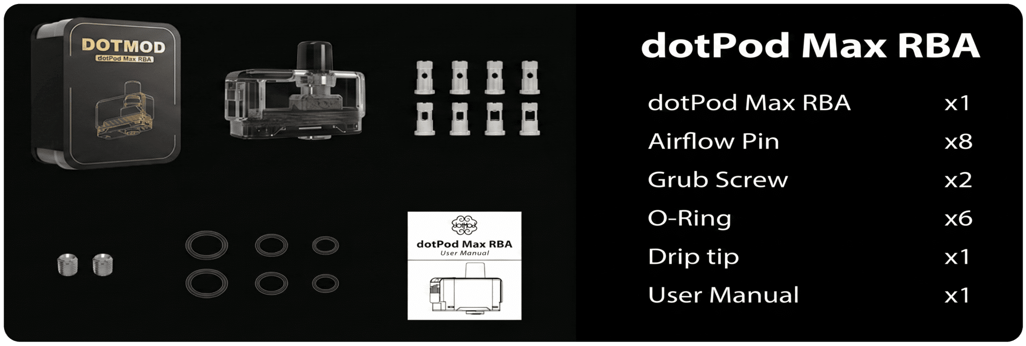 Dotmod dotPod Max RBA 4ml Banner6