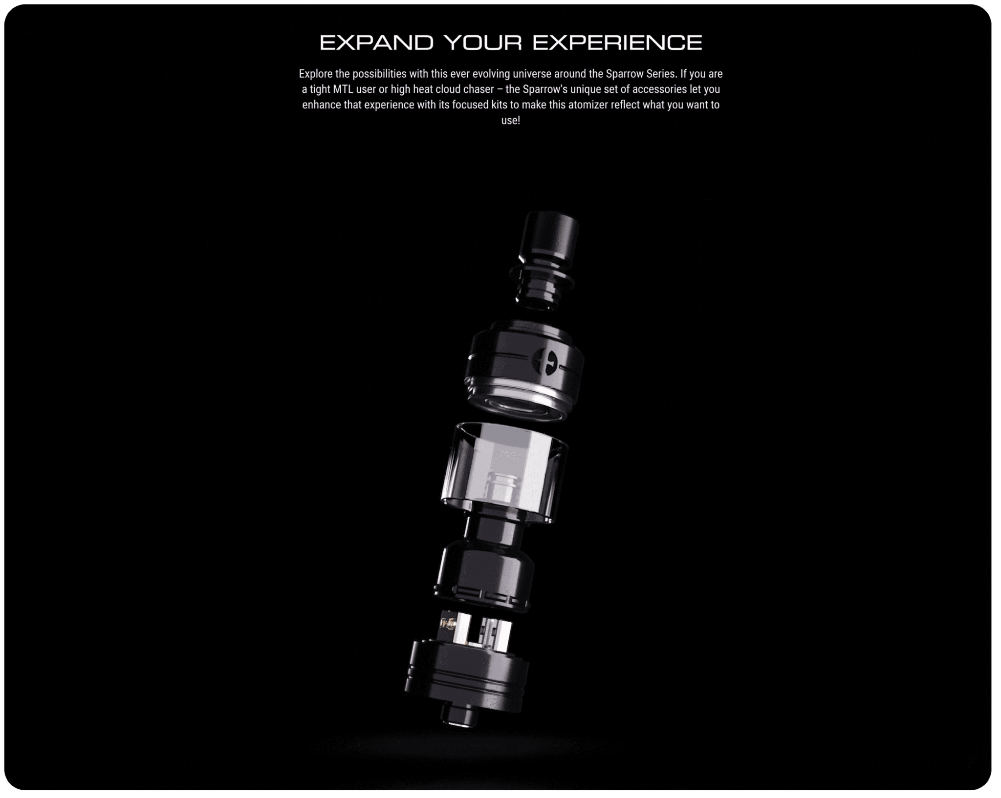 Early Bird Sparrow RS RTA 3.7ml 22mm Banner2