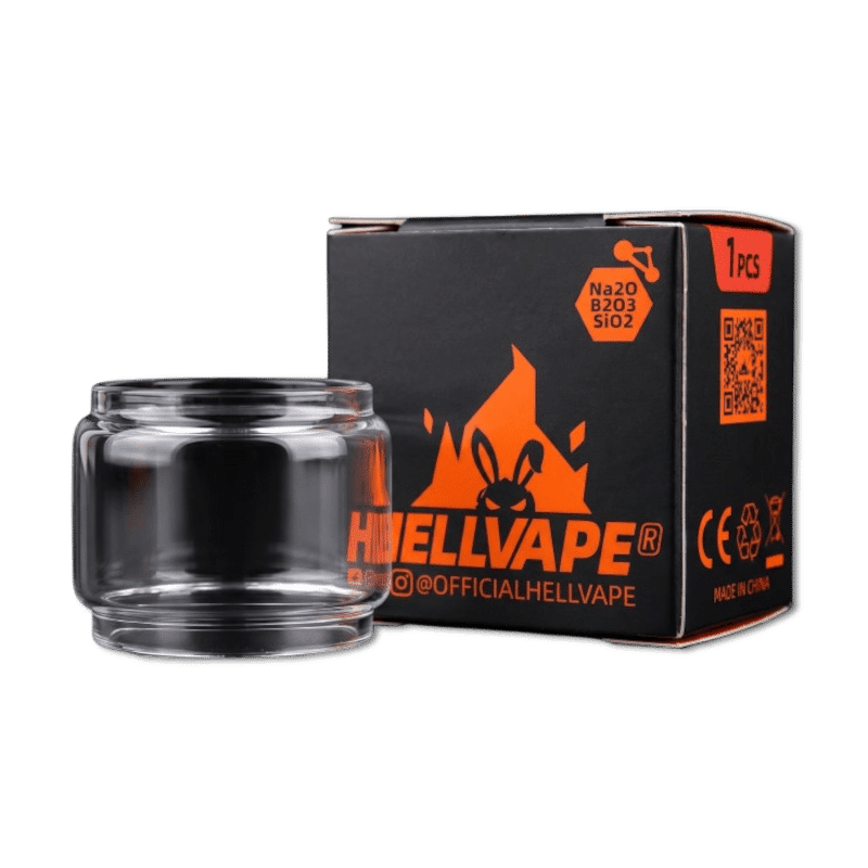 Hellvape Dead Rabbit 4 RTA Pyrex Bubble Glass Tube 5.5ml