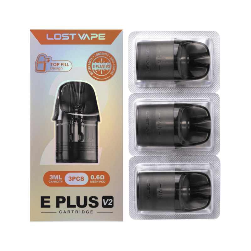 Lost Vape E-Plus V2 Pod Cartridge 3ml 0.6Ω