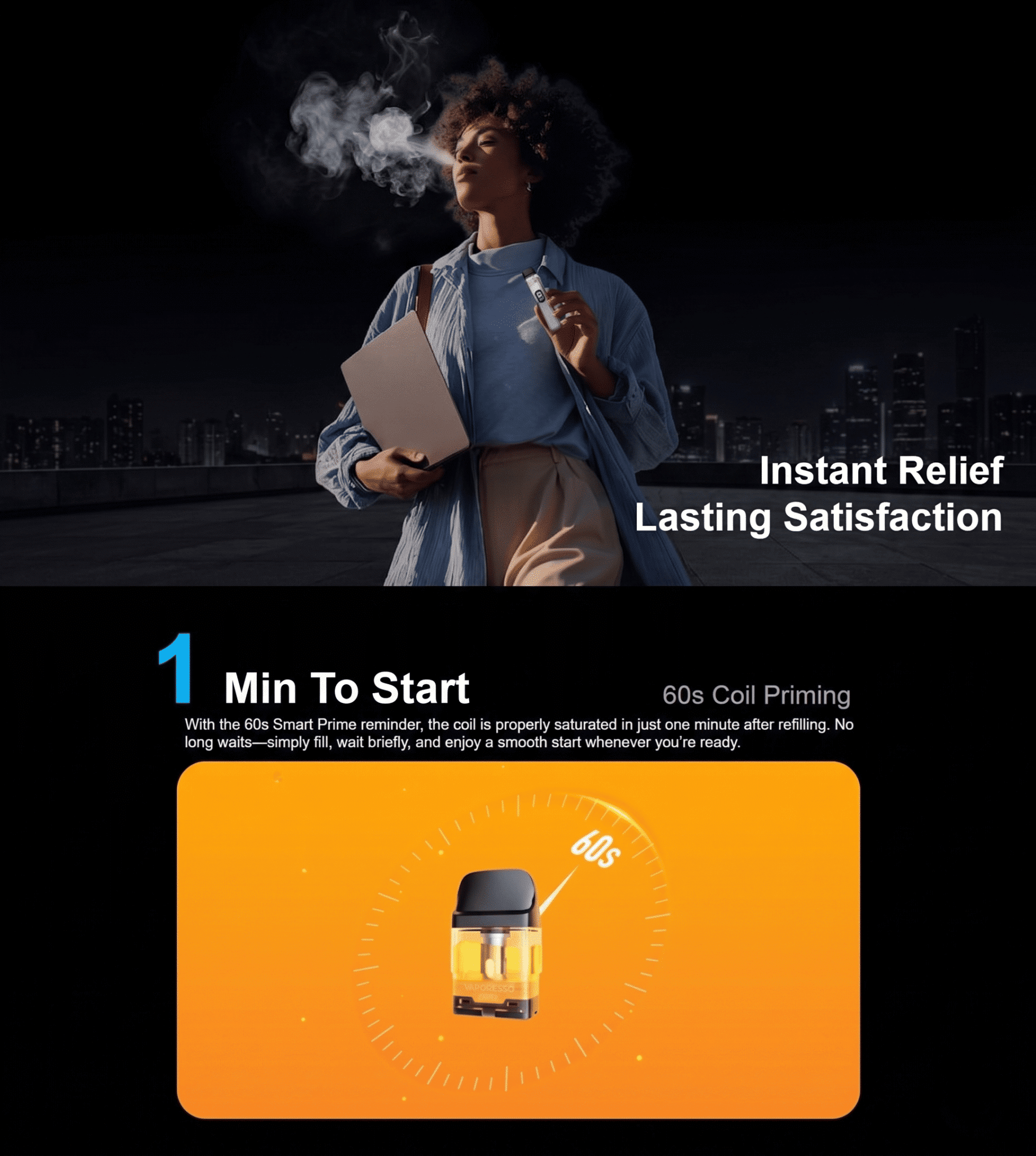 Vaporesso XROS 6 Pod Kit 3ml 1800mAh Banner2
