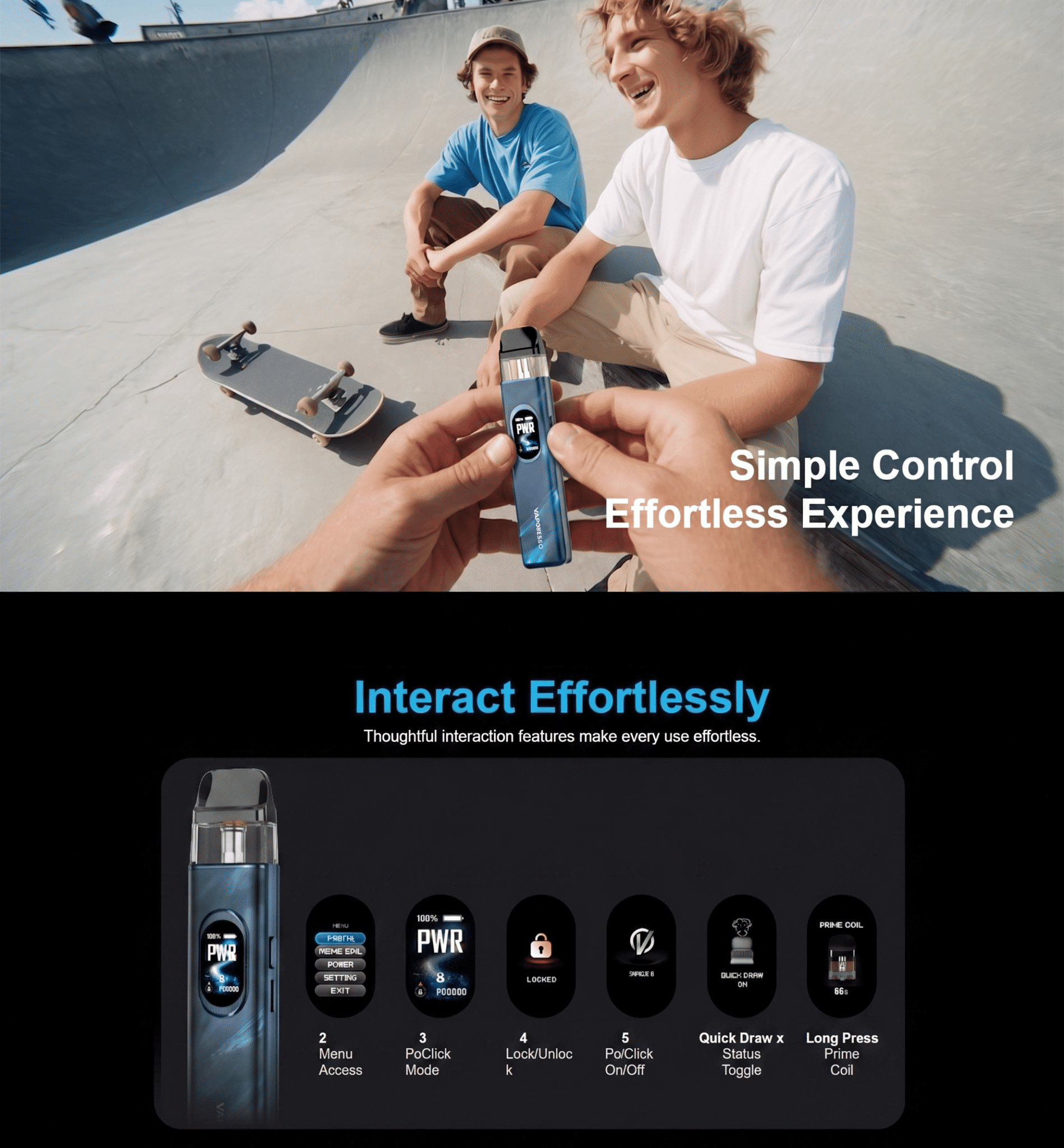 Vaporesso XROS 6 Pod Kit 3ml 1800mAh Banner6