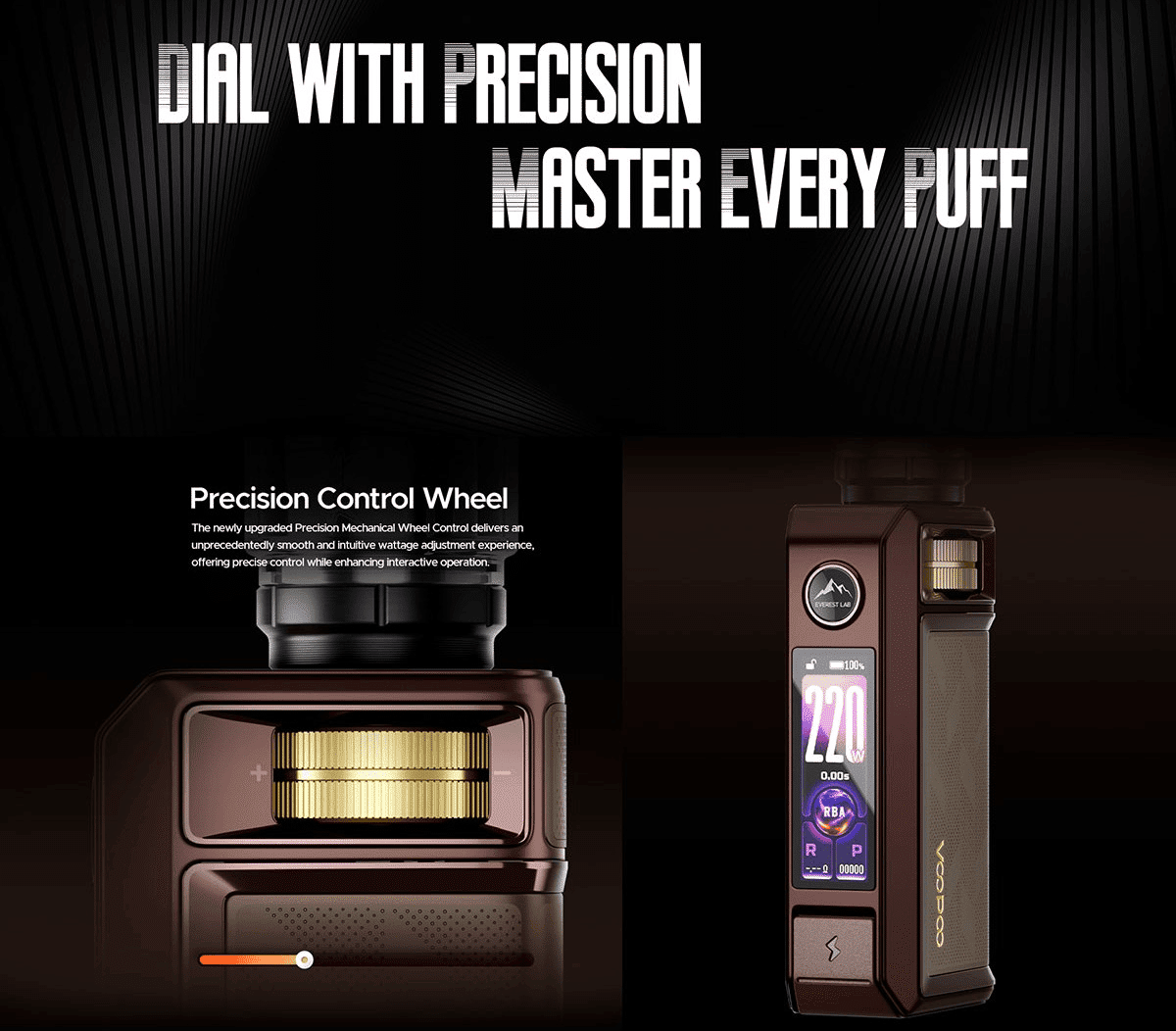 Voopoo Drag 6 4400mAh Box Mod Banner5