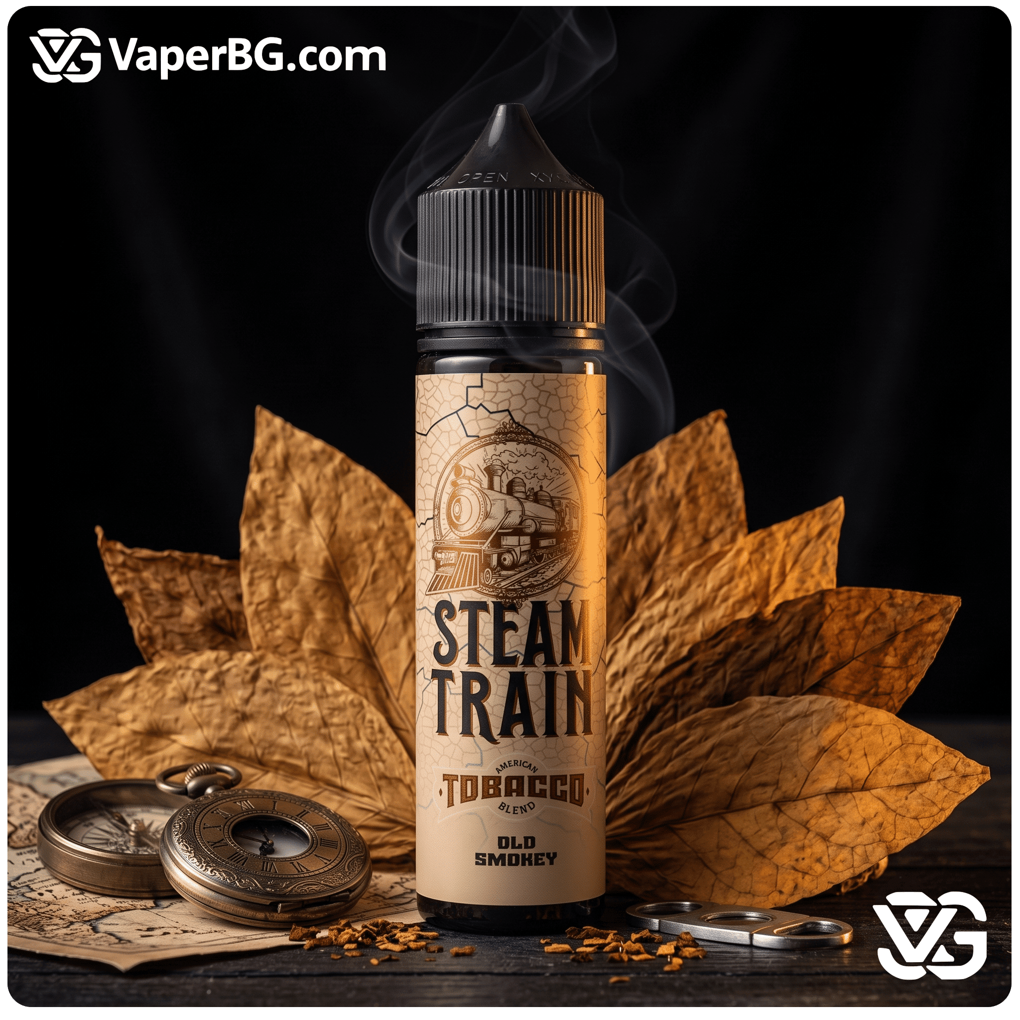 Old Smokey 12ml for 60ml by Steam Train Banner