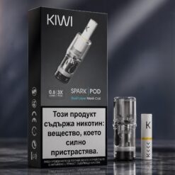 KIWI Spark 2 2 Pro Dual Mesh Pod Cartridge 2ml 0.8Ω Clear Banner