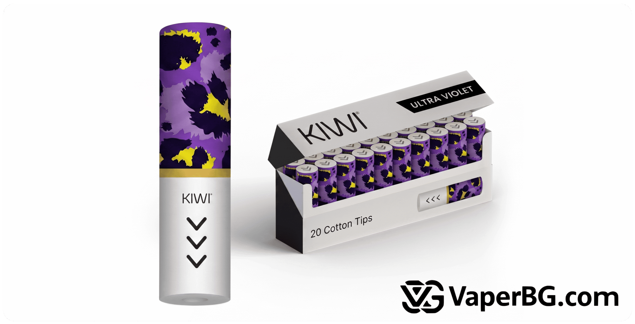 Kiwi Filter - Drip Tip Ultra Violet 20pcs Banner2