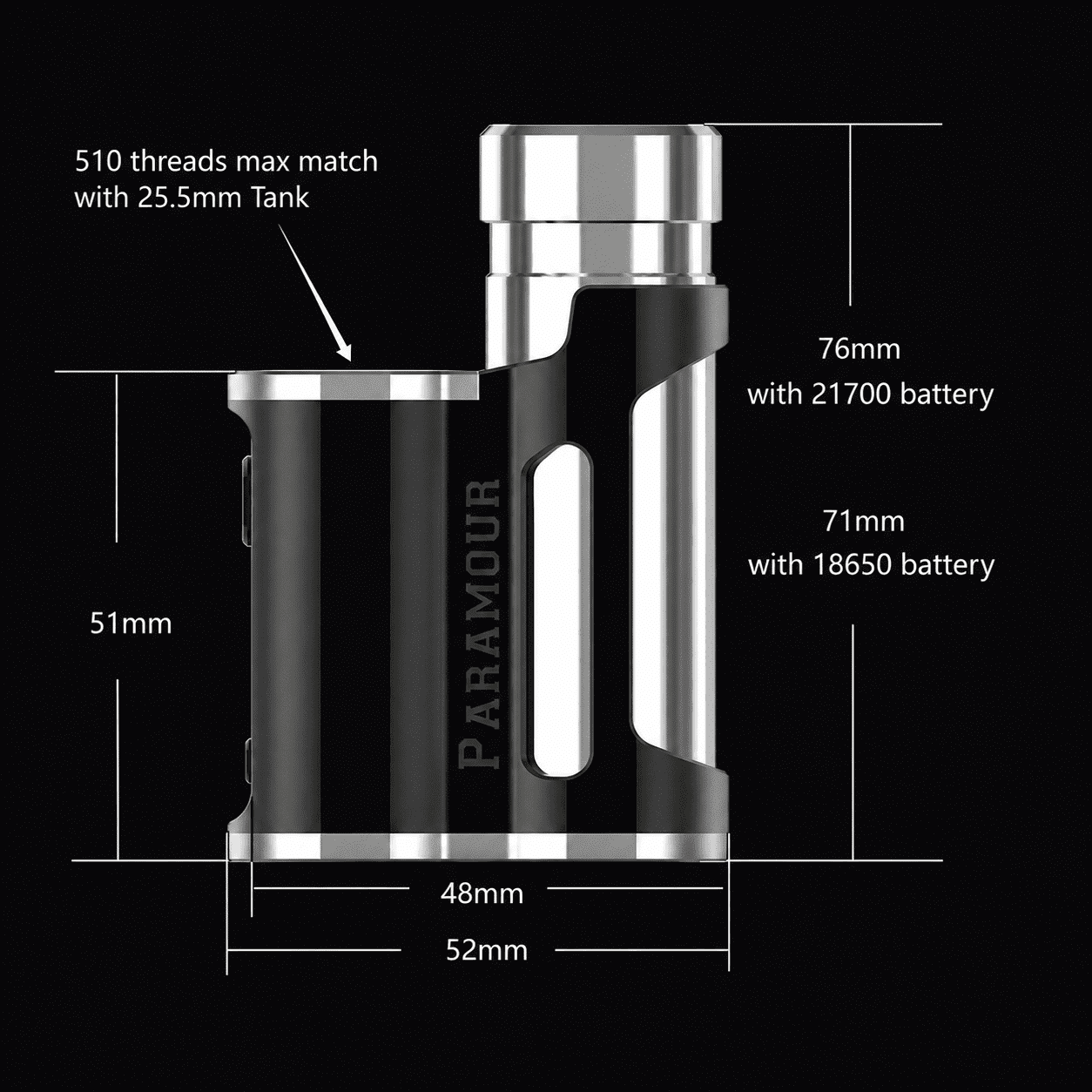 Mechvape Paramour V2 SBS Mod Banner2