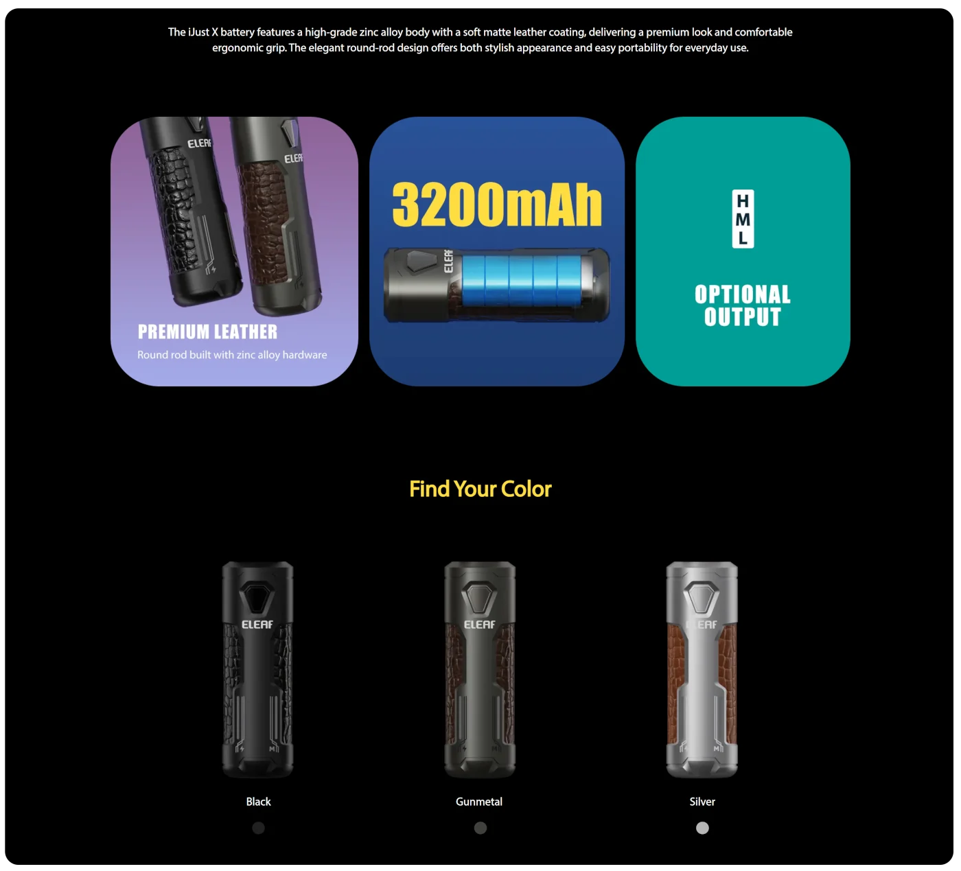 Eleaf iJust X 50W Mod Banner2