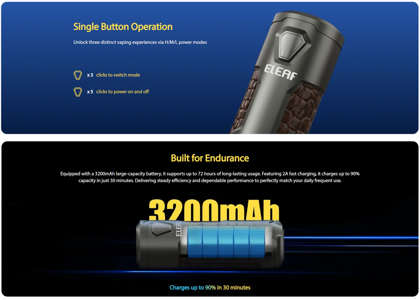 Eleaf iJust X 50W Mod Banner3