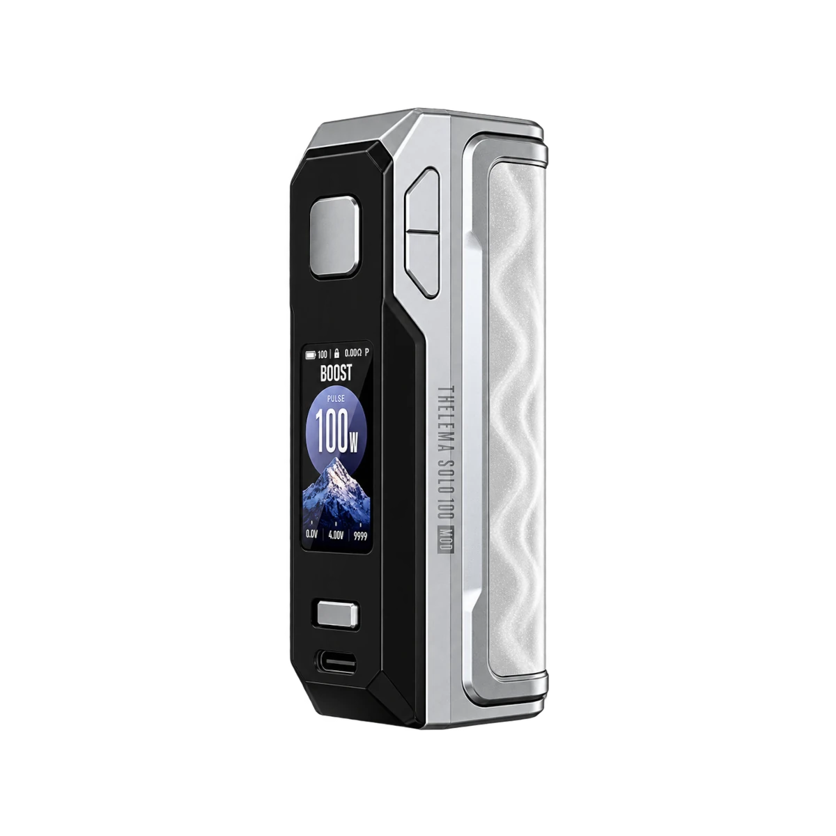 Lost Vape Thelema Solo 100 Pro Box Mod Wavy Silver